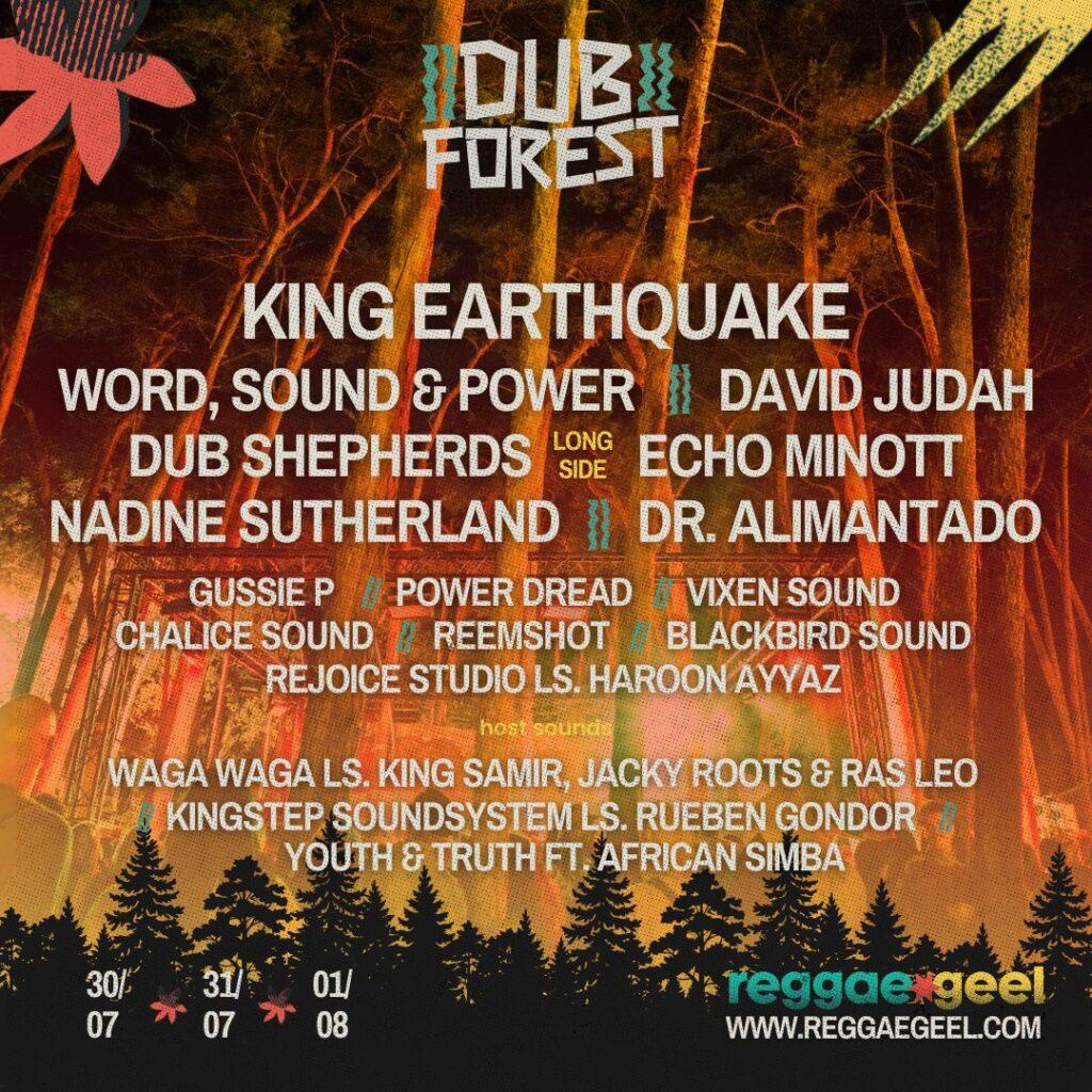 Dub Forest Lineup Complete!